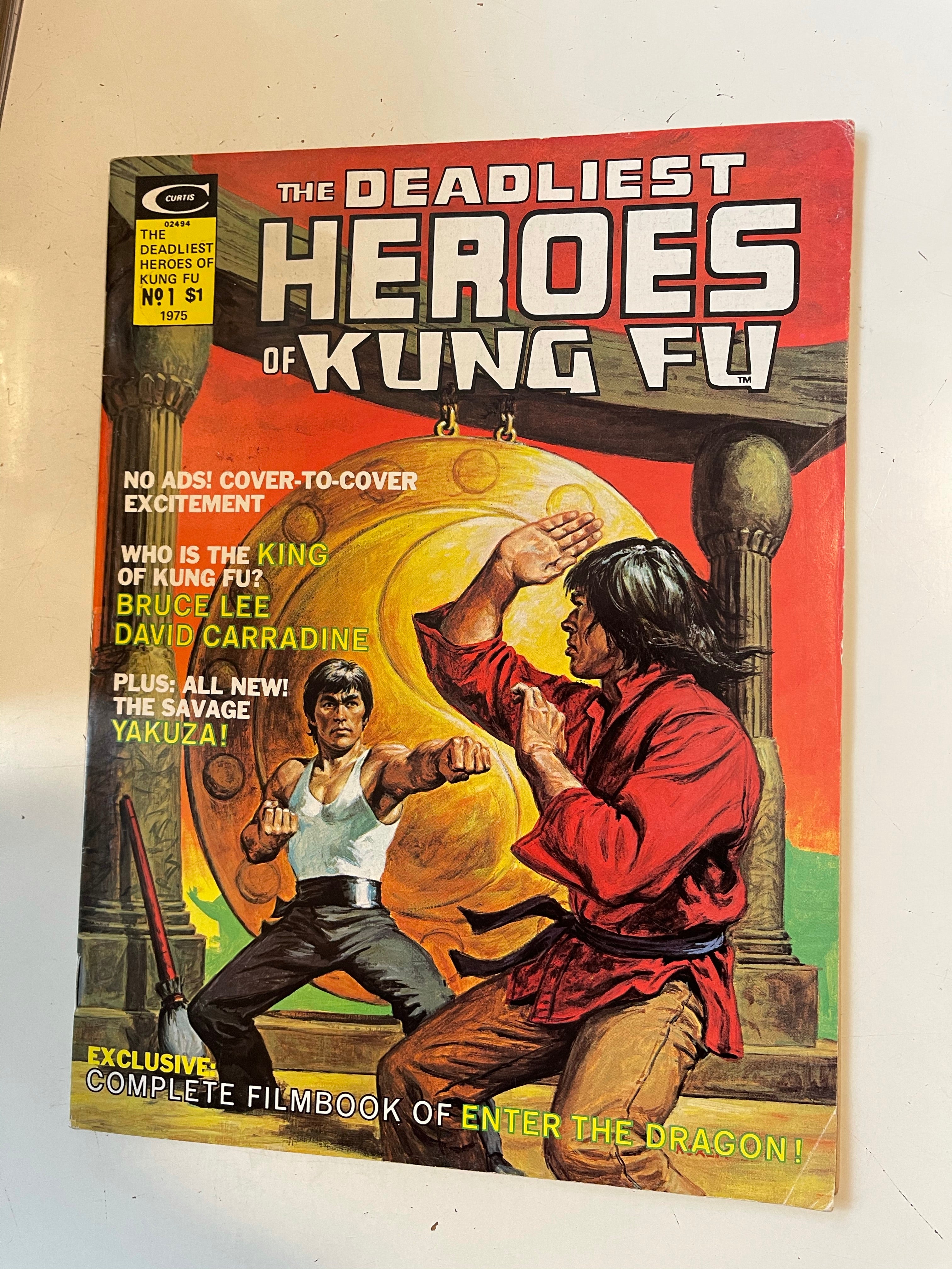 Deadliest Heroes of Kung Fu ( Bruce Lee cover)1975