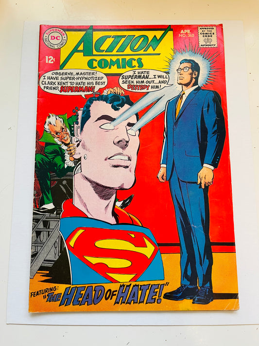 Action comics Superman #362 comic book 1969