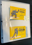 1966/67 NHL hockey rare 4 How to play hockey booklets set