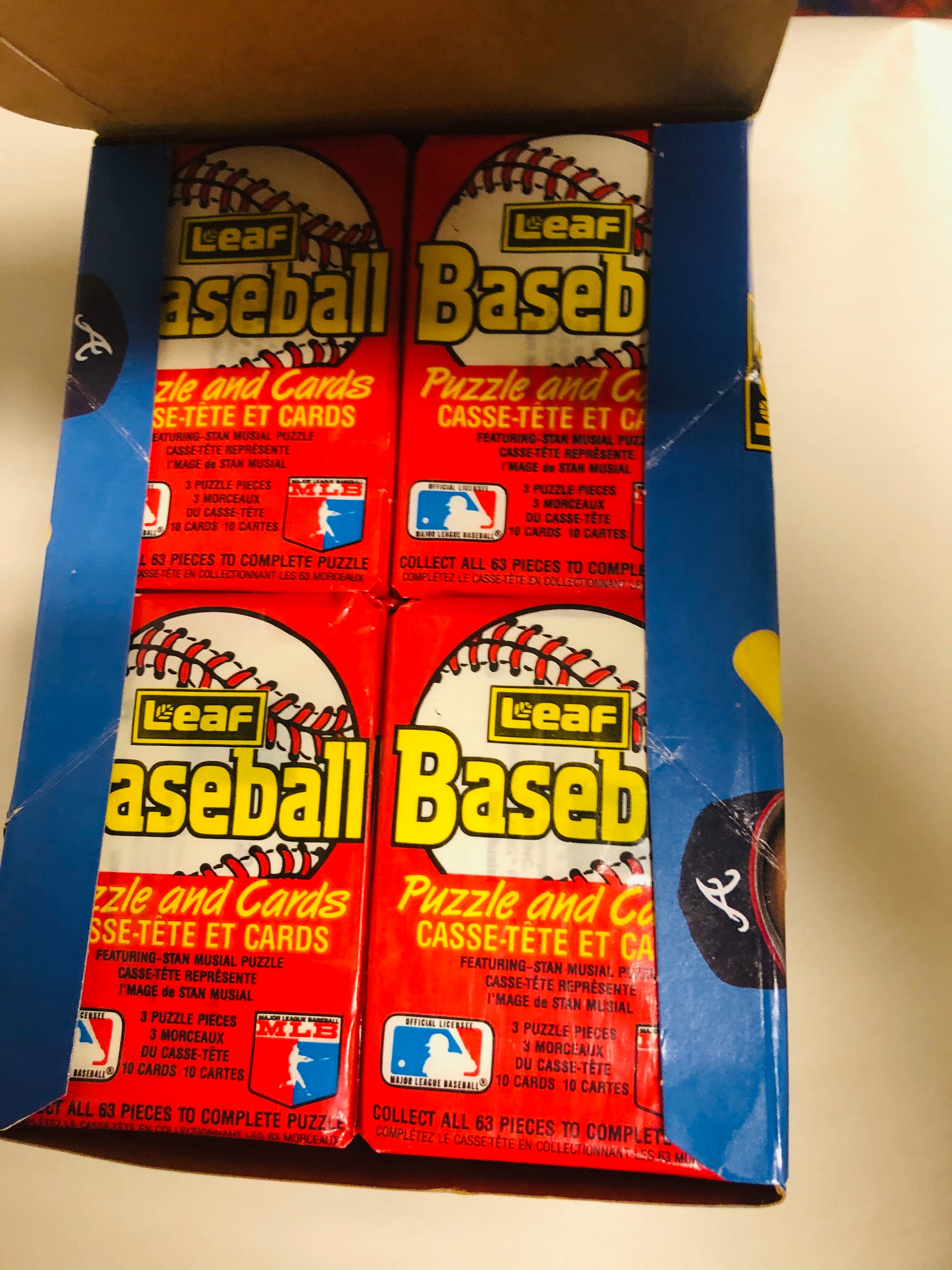 1988 Donruss baseball cards 36 pack box