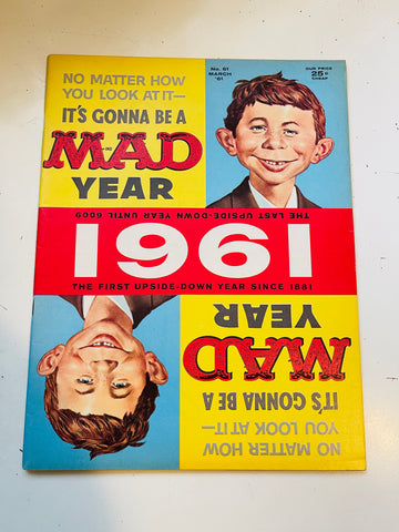 Mad Magazine #61 from March 1961