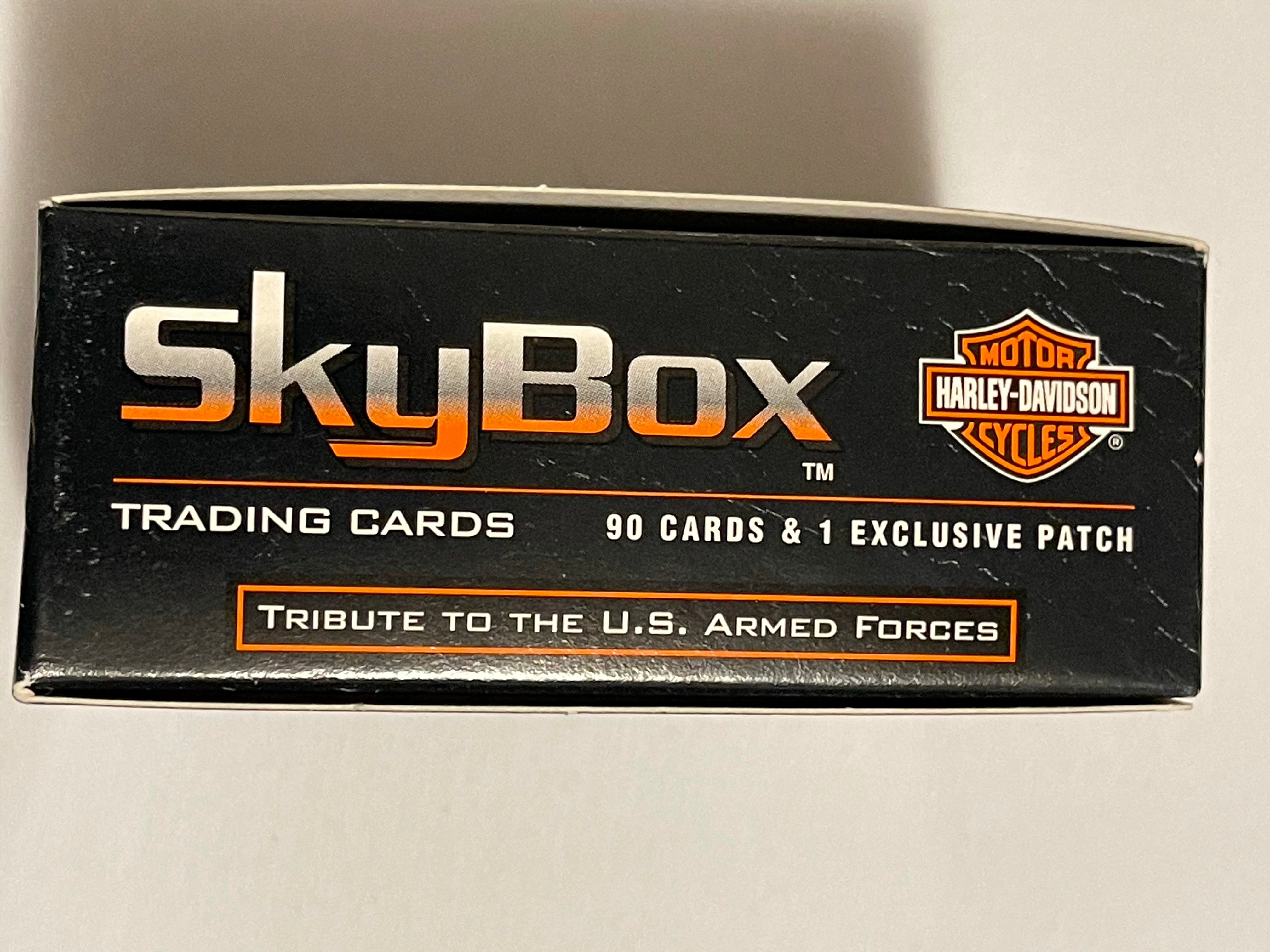Harley-Davidson motorcycle Skybox cards set with patch box set 1994