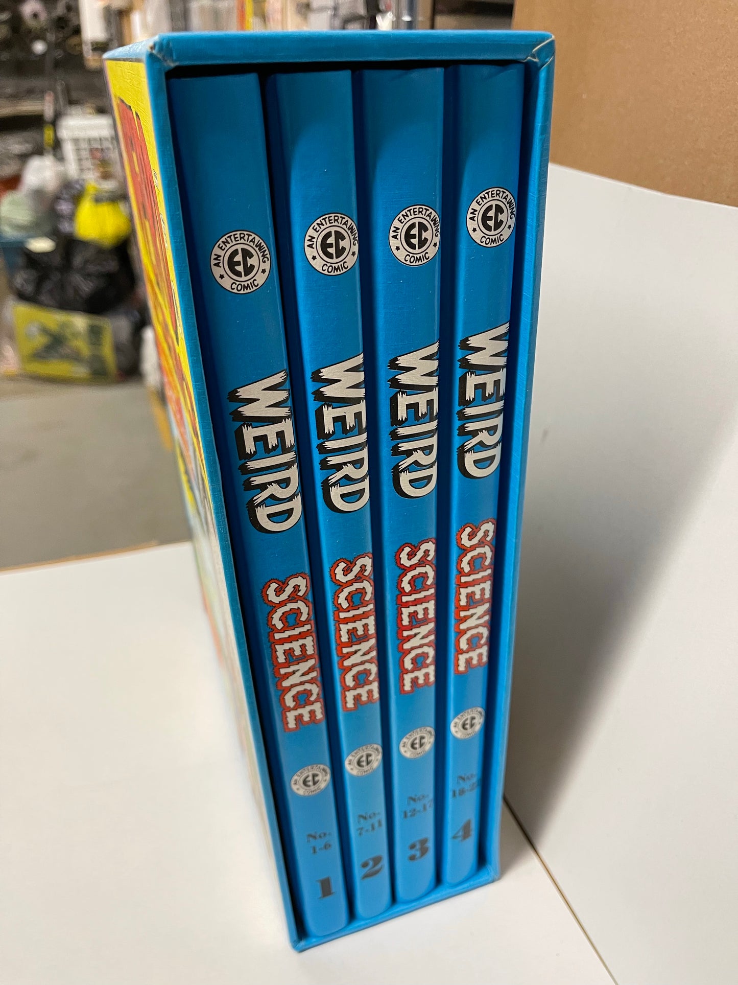 Weird Science EC comics 4 hard cover comic volumes set 1980