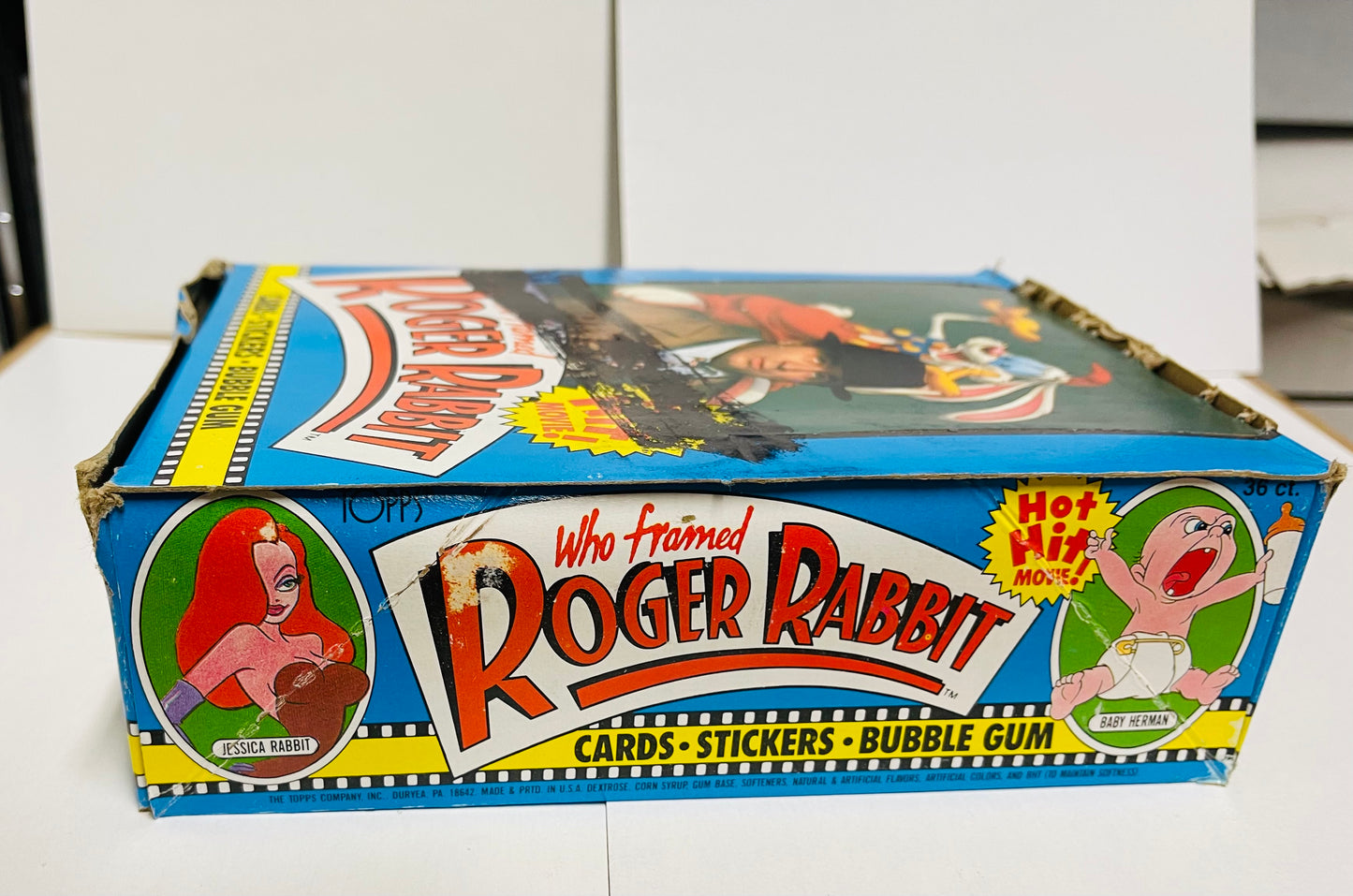 Roger Rabbit movie cards full 36 packs box 1988