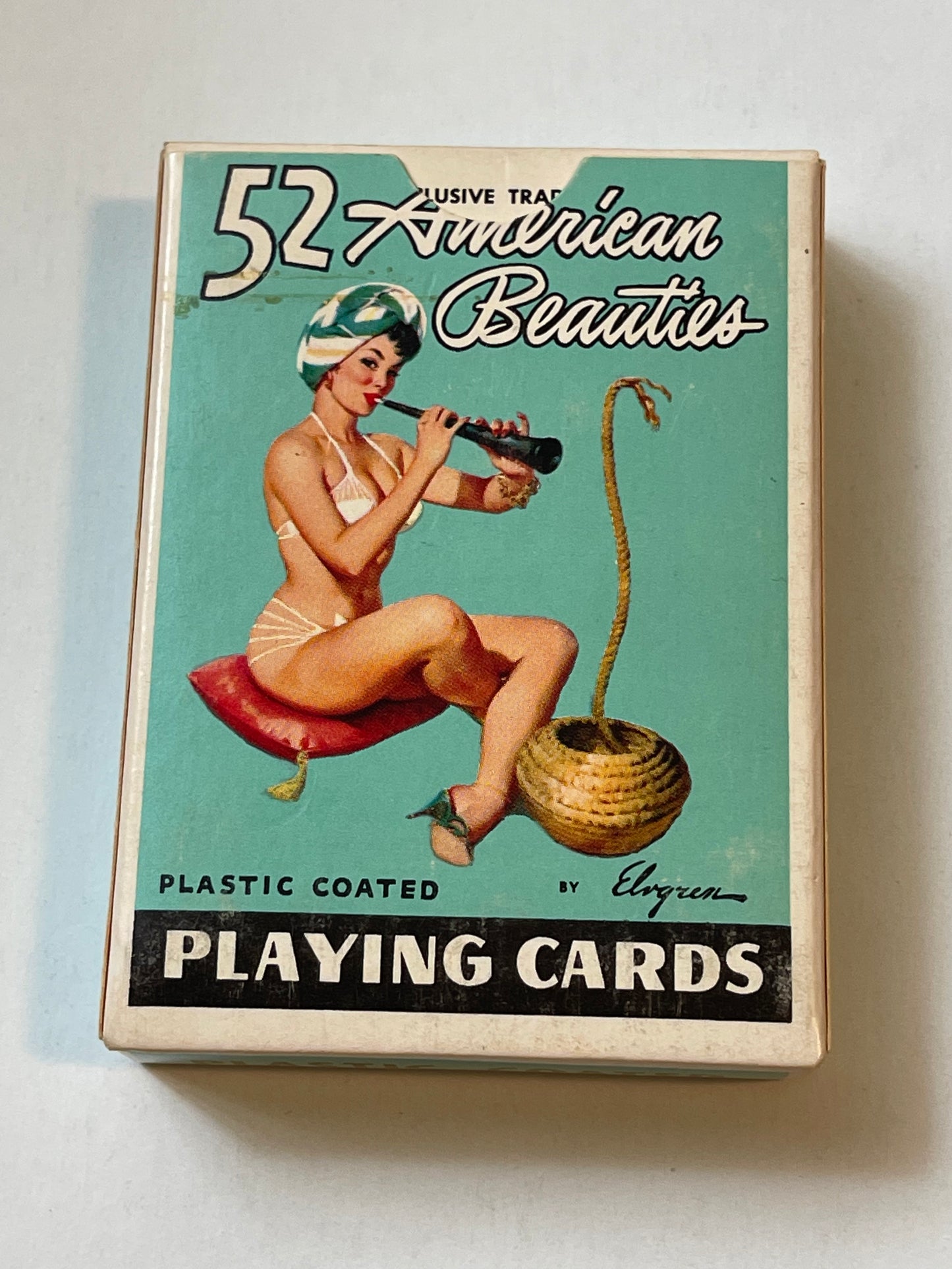 American Beauties Gil Elvgren 52 playing cards vintage deck 1950s