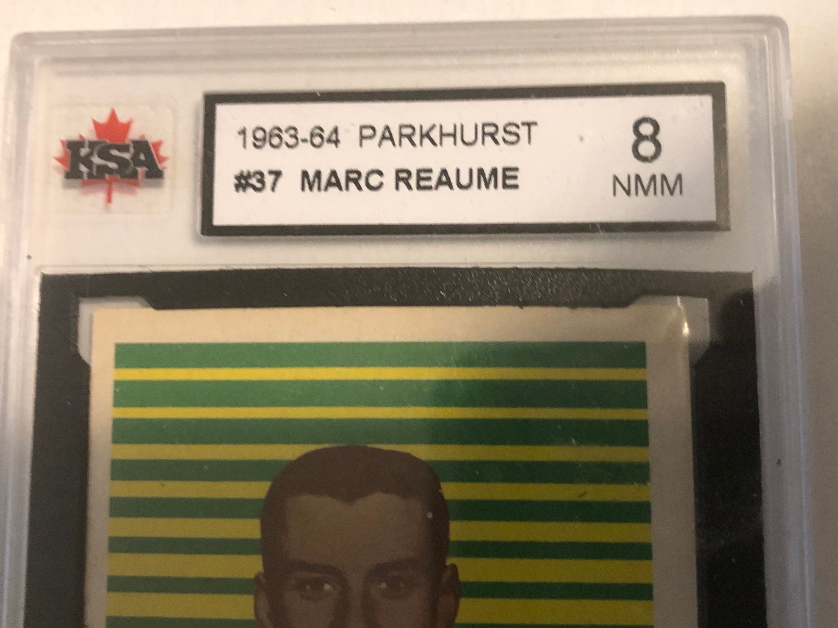 Marc Reaume High grade Parkhurst hockey Card 1963