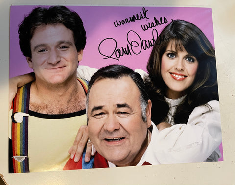 Mork and Mindy TV show Pam Dawber rare autograph with COA