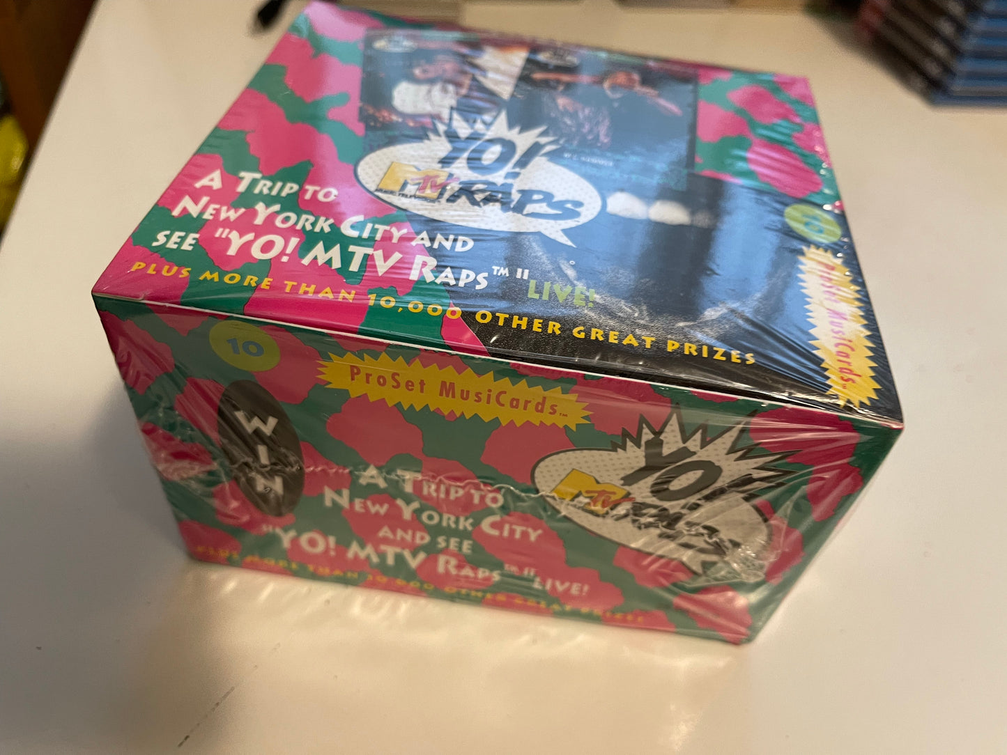 Yo MTV Rappers rare 36 card packs factory sealed box 1991