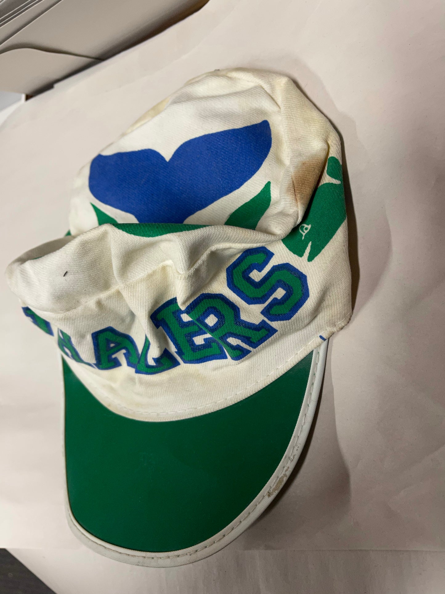 Hartford Whalers vintage adjustable hockey hat 1990s