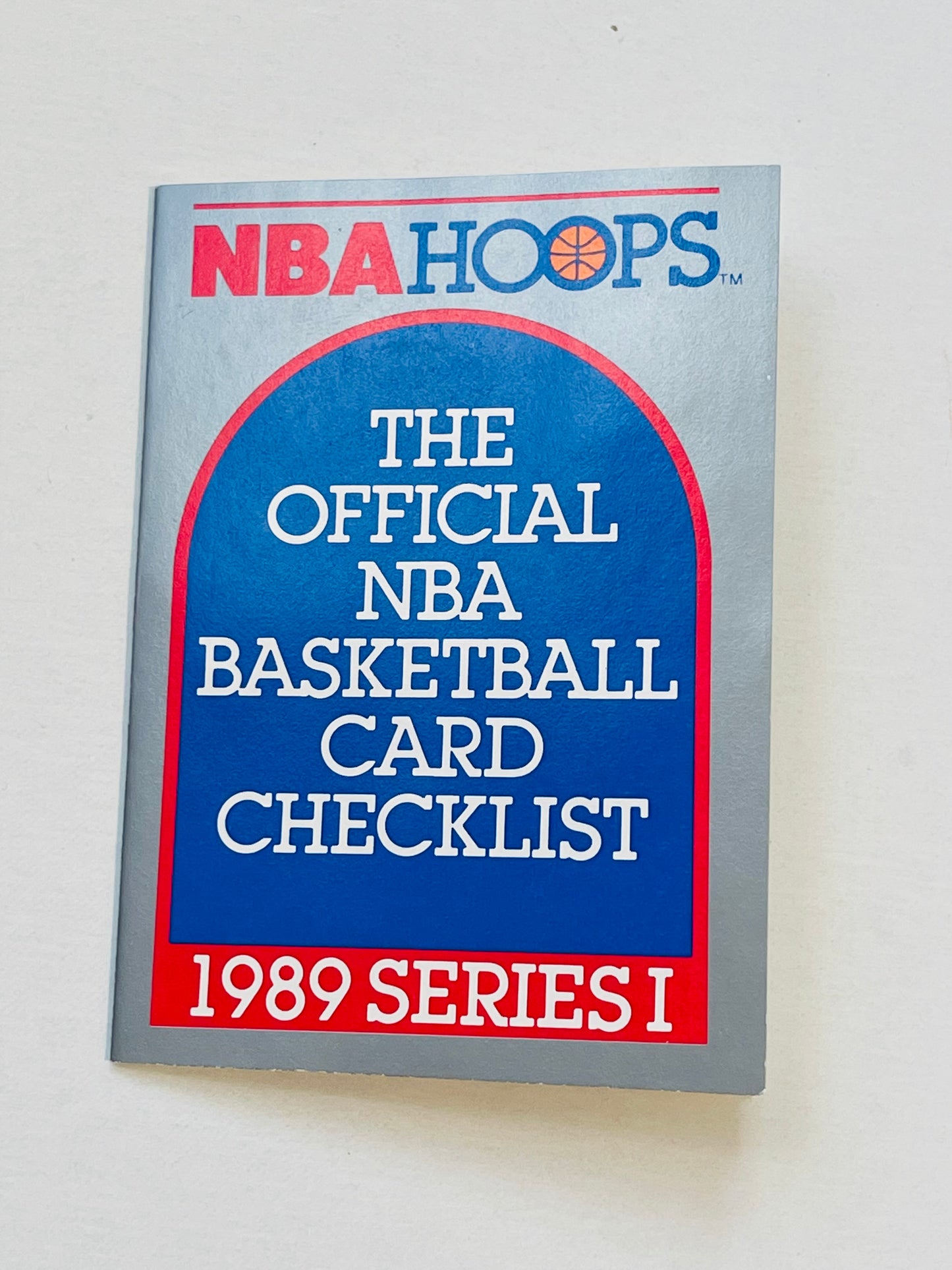 NBA Hoops series 1 rare mail away basketball checklist 1989