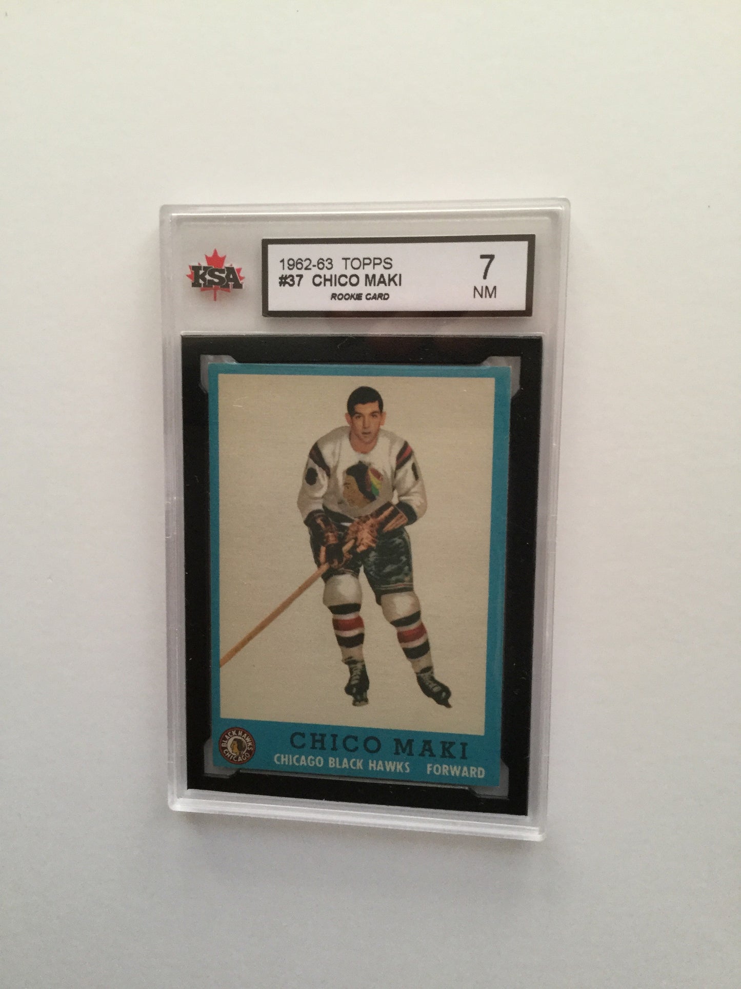 Chico Maki rookie rare high graded hockey card