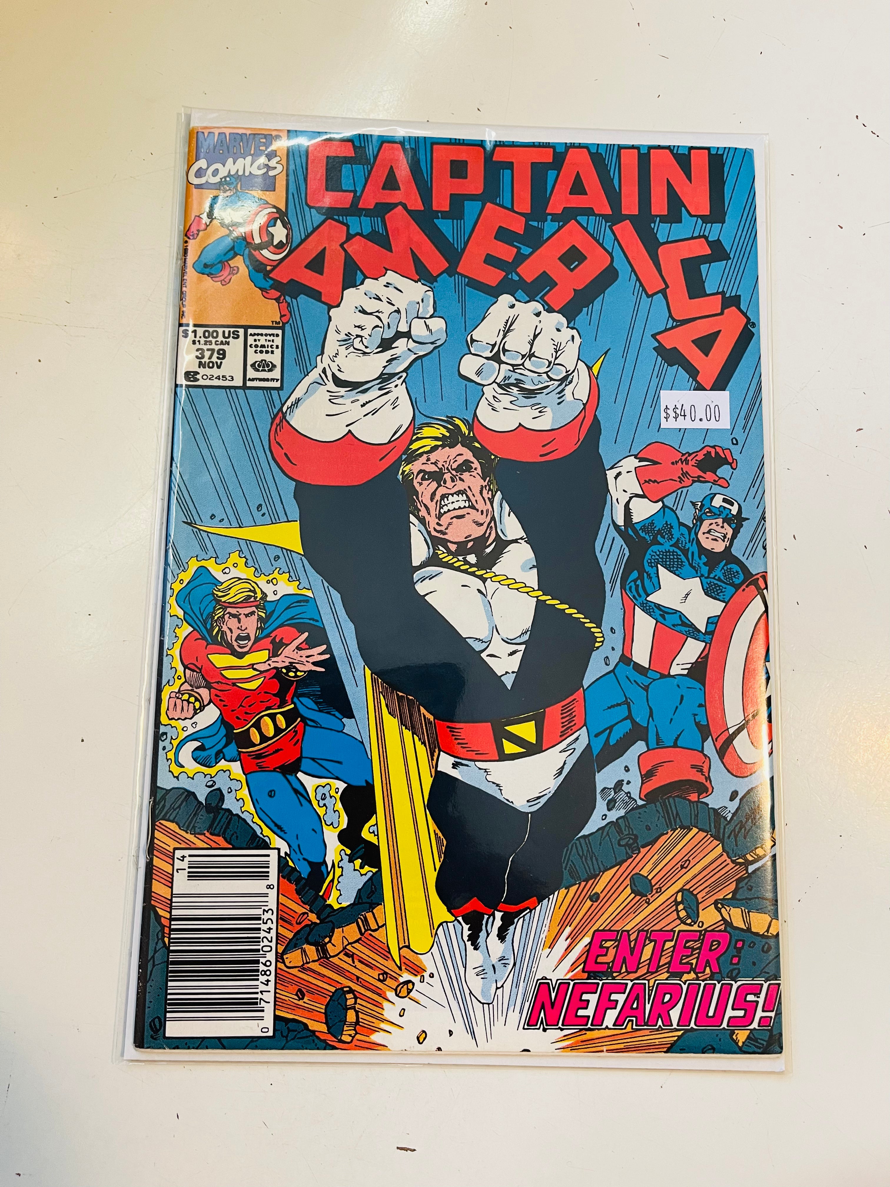 Captain America #379 key comic issue