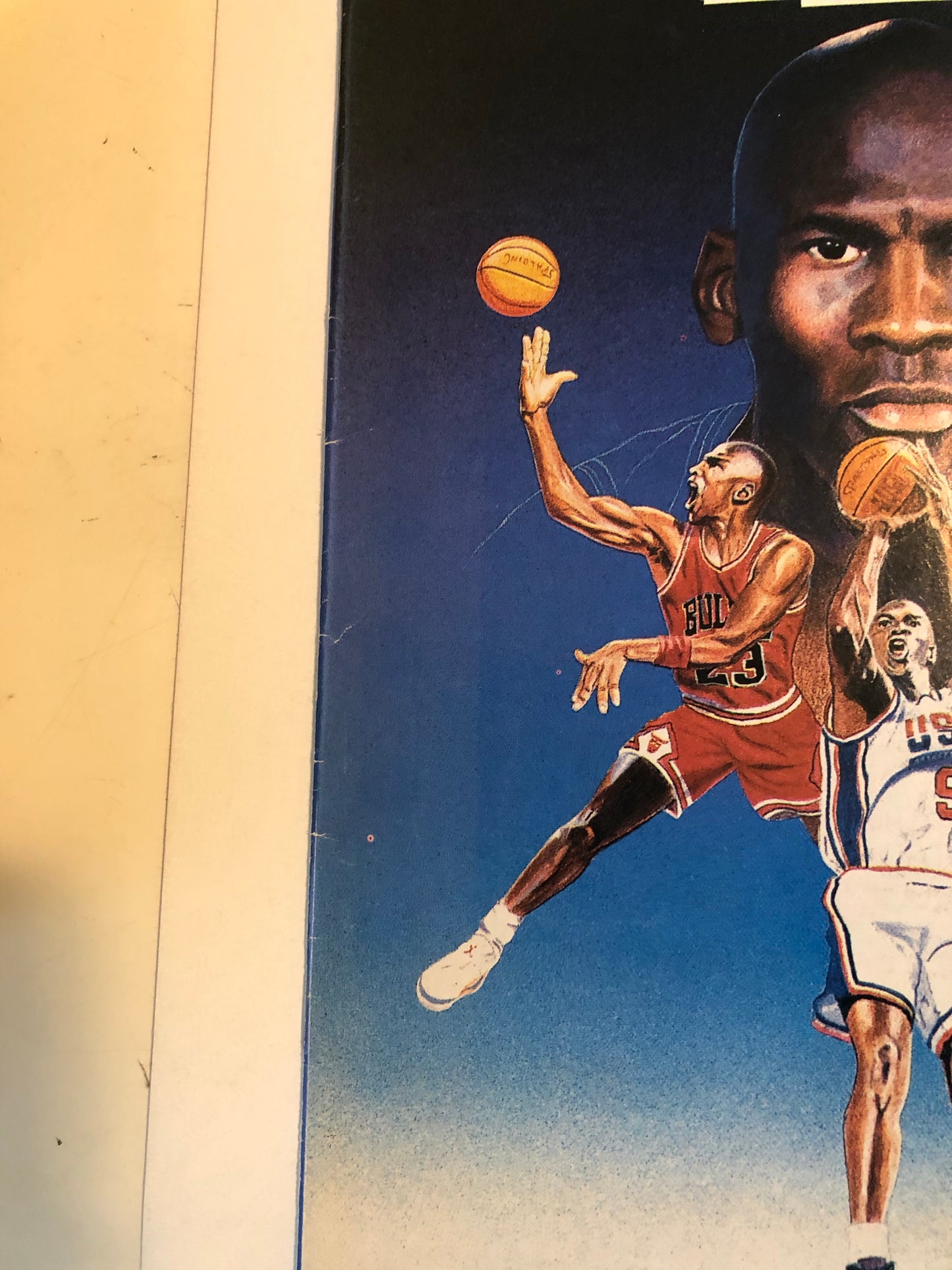 Michael Jordan Sports Superstars annual #1 comic 1993