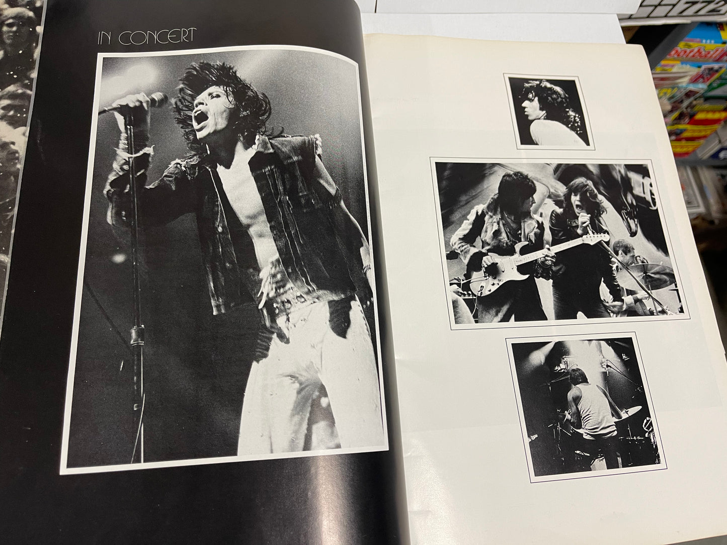 Rolling Stones rare Tour of the Americas concert program 1975