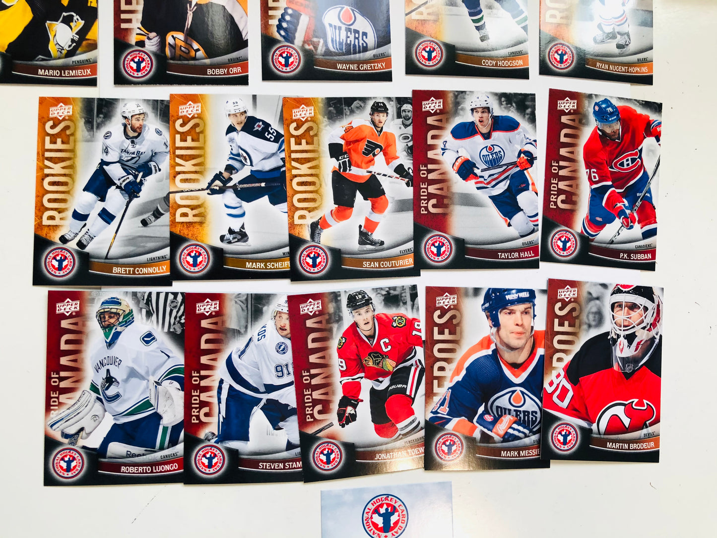 NHL hockey National trading card day complete hockey cards set 2012