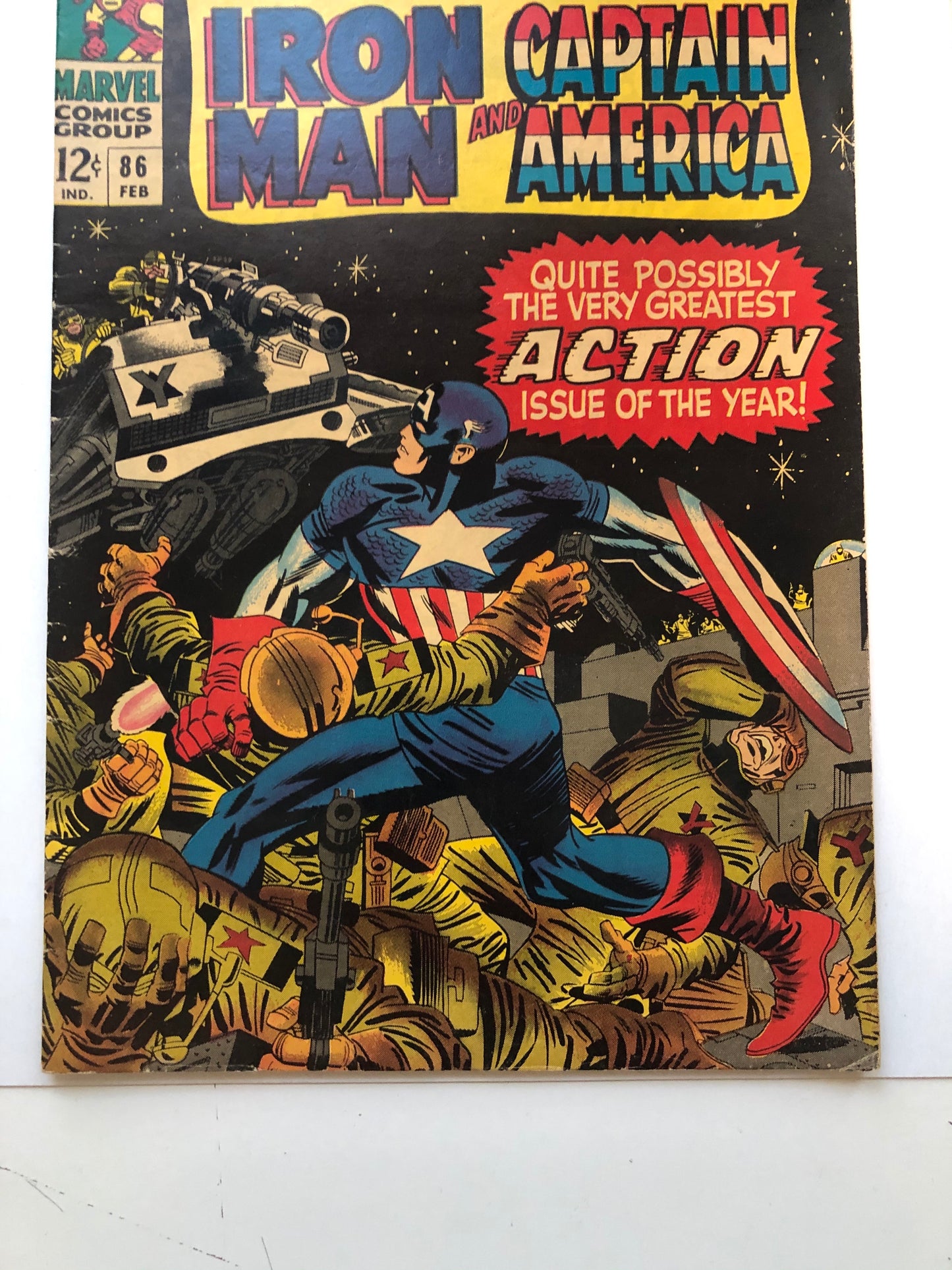 1966 Tales of Suspense Iron Man / Captain America comic