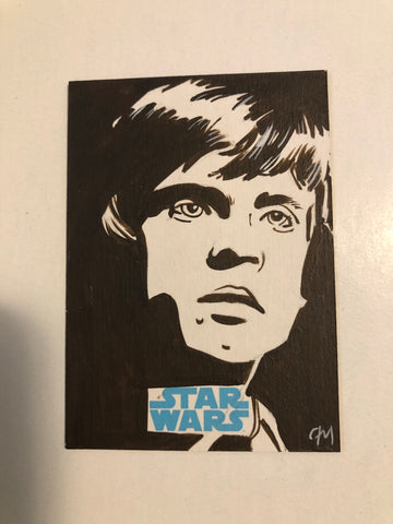 Star Wars Topps original rare sketch insert card