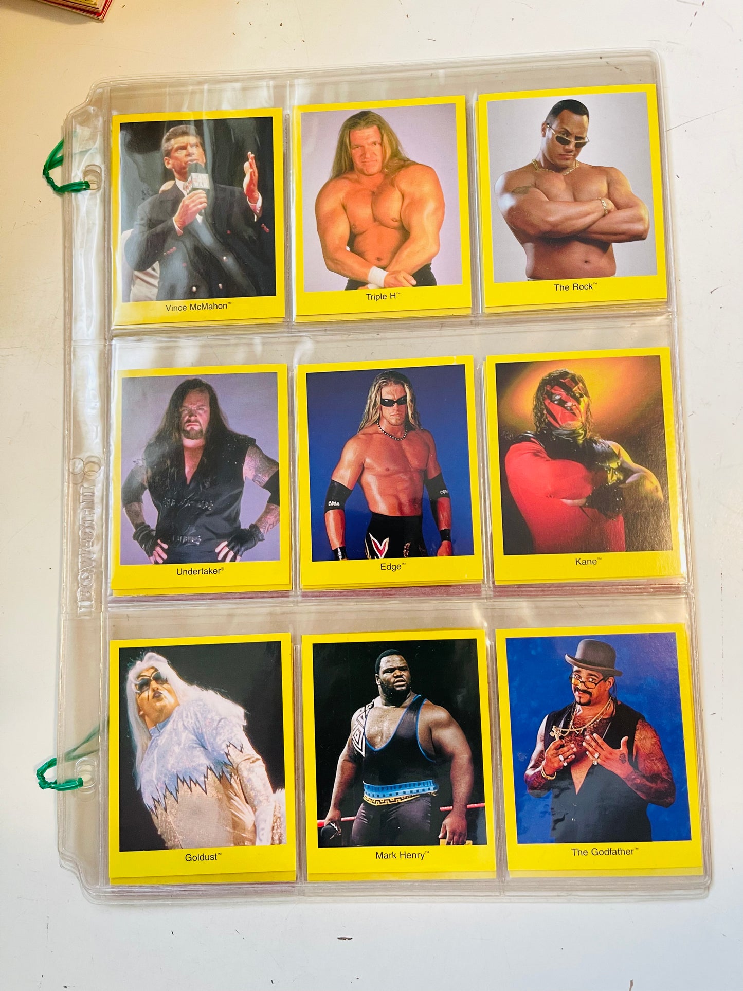 WWF Wrestling rare Trivia cards game set 1998