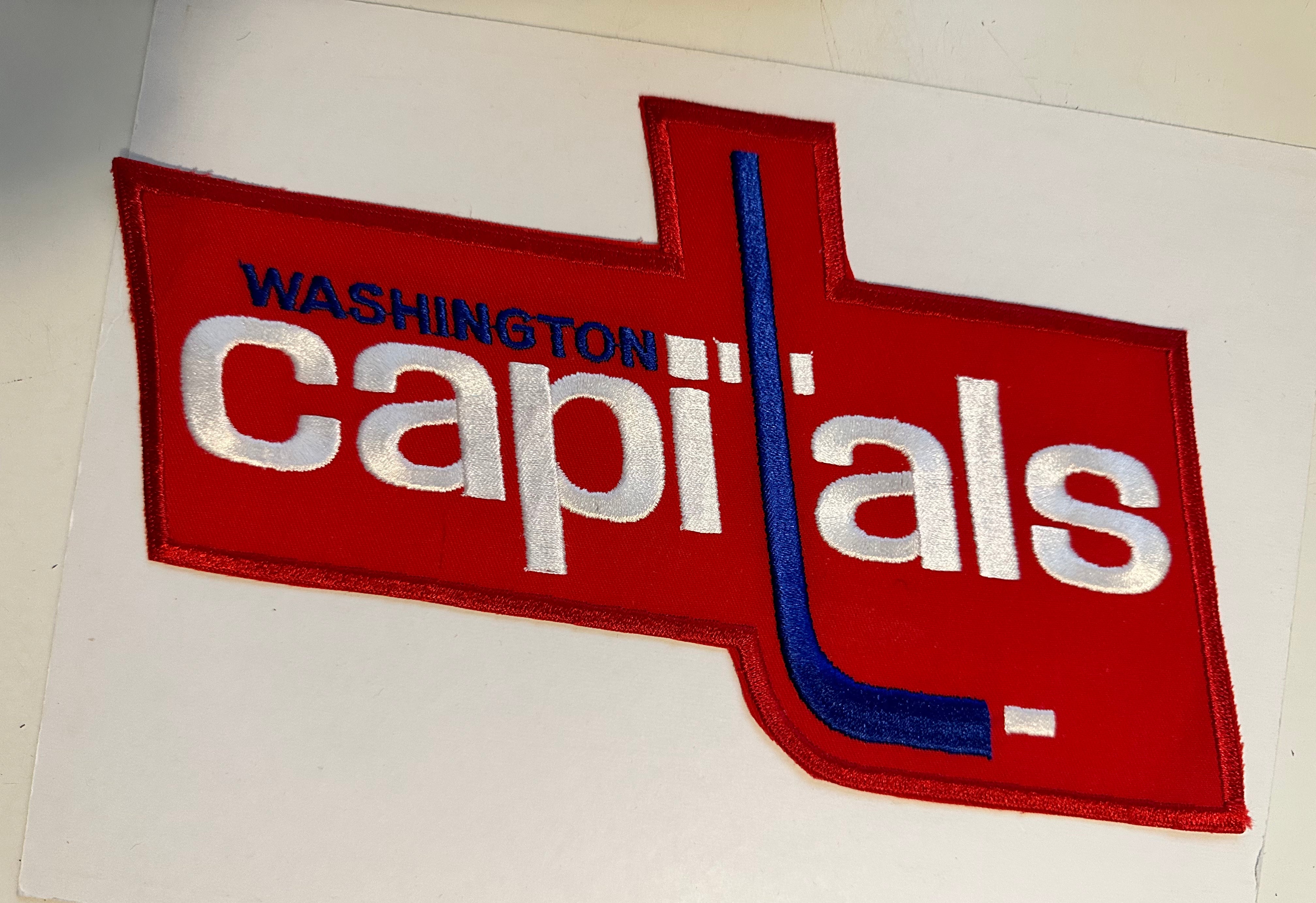 Washington Capitols hockey vintage original chest patch 1980s