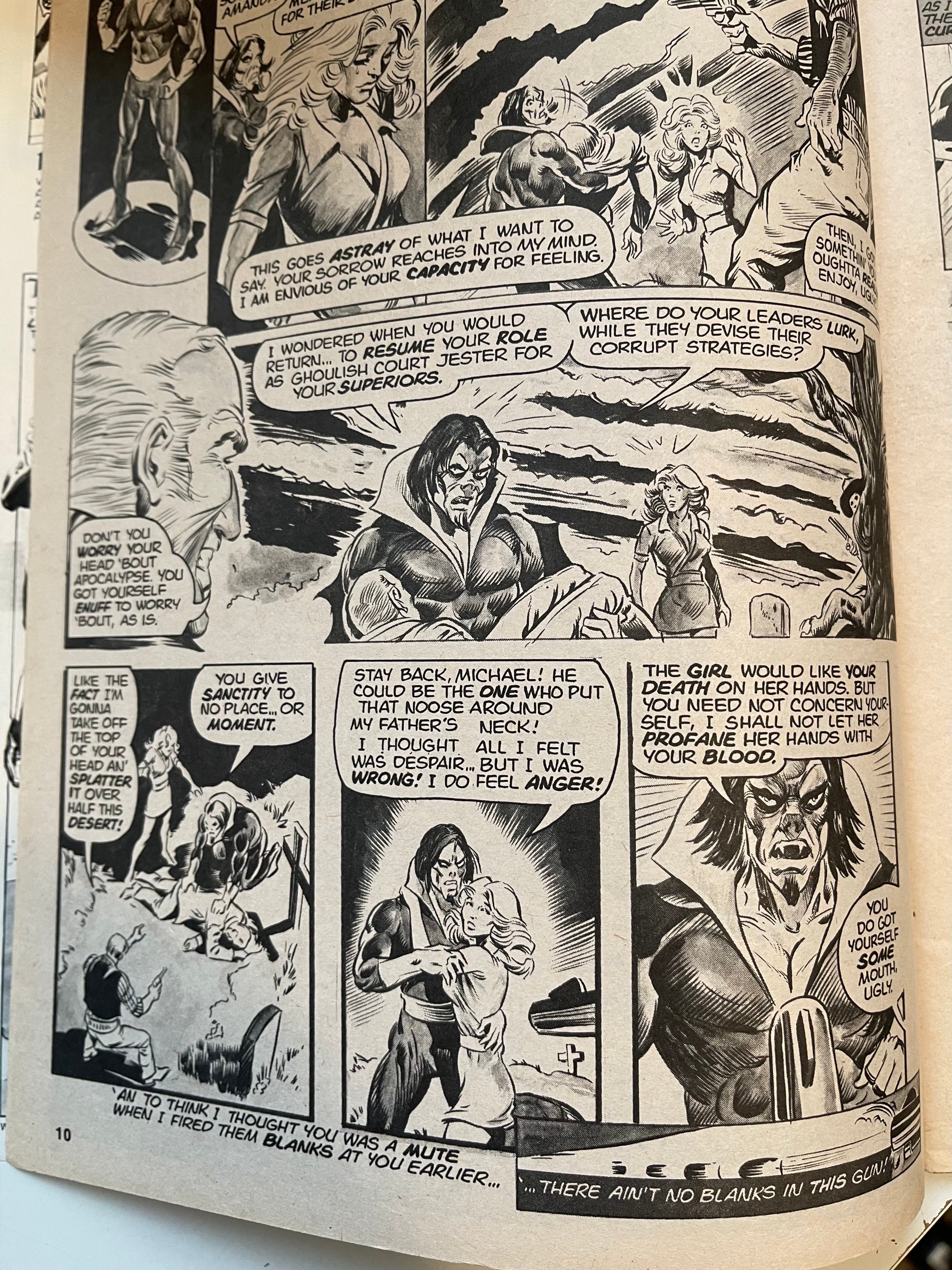 Vampire Tales #8 first Solo Blade story comic magazine 1974