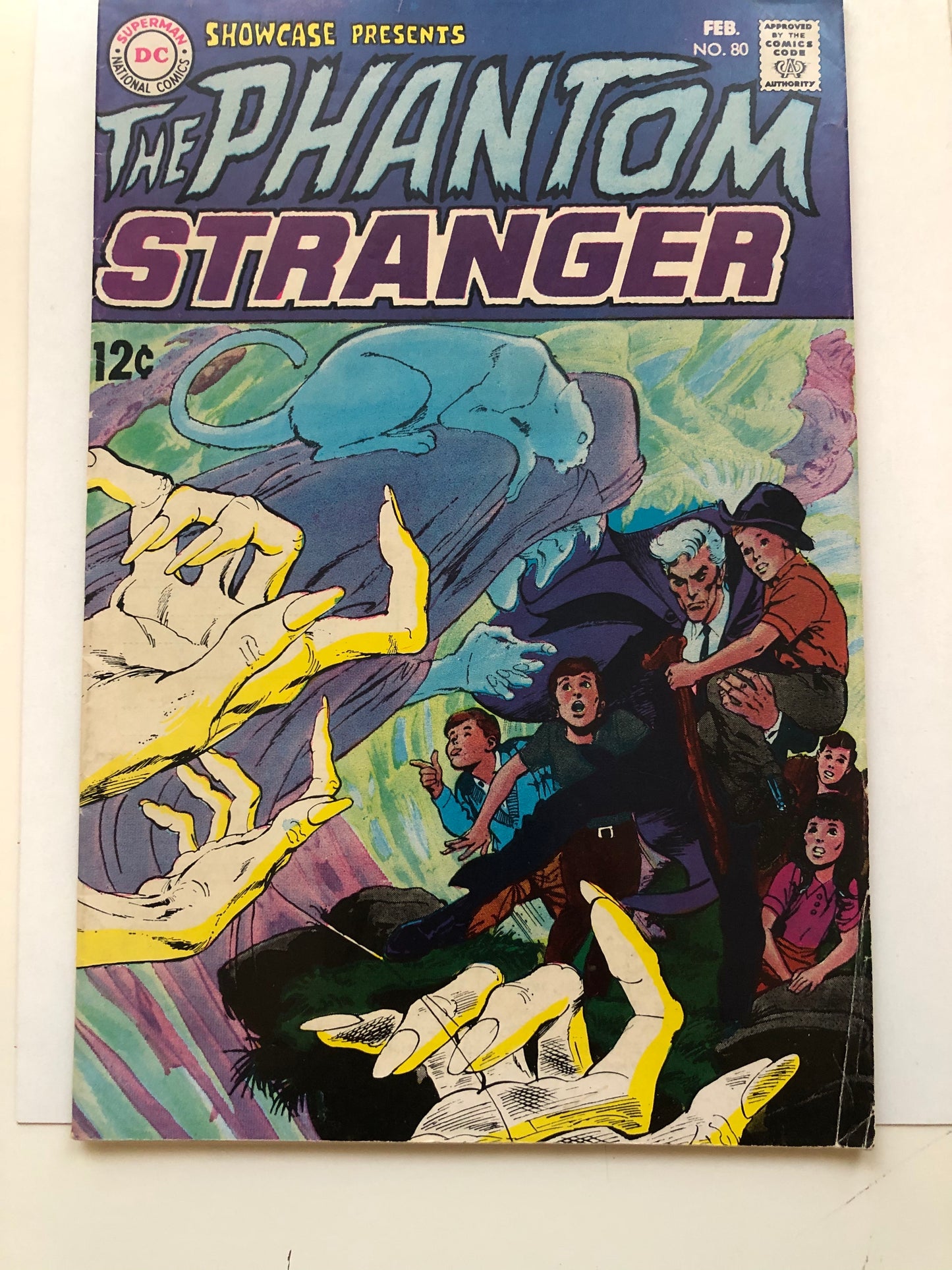 DC Showcase Phantom Stranger first appearance comic 1969