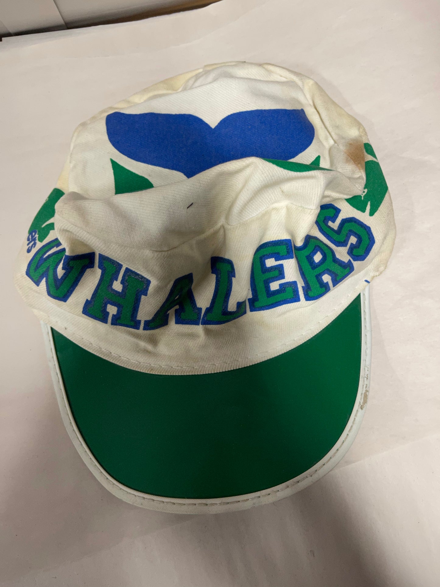 Hartford Whalers vintage adjustable hockey hat 1990s