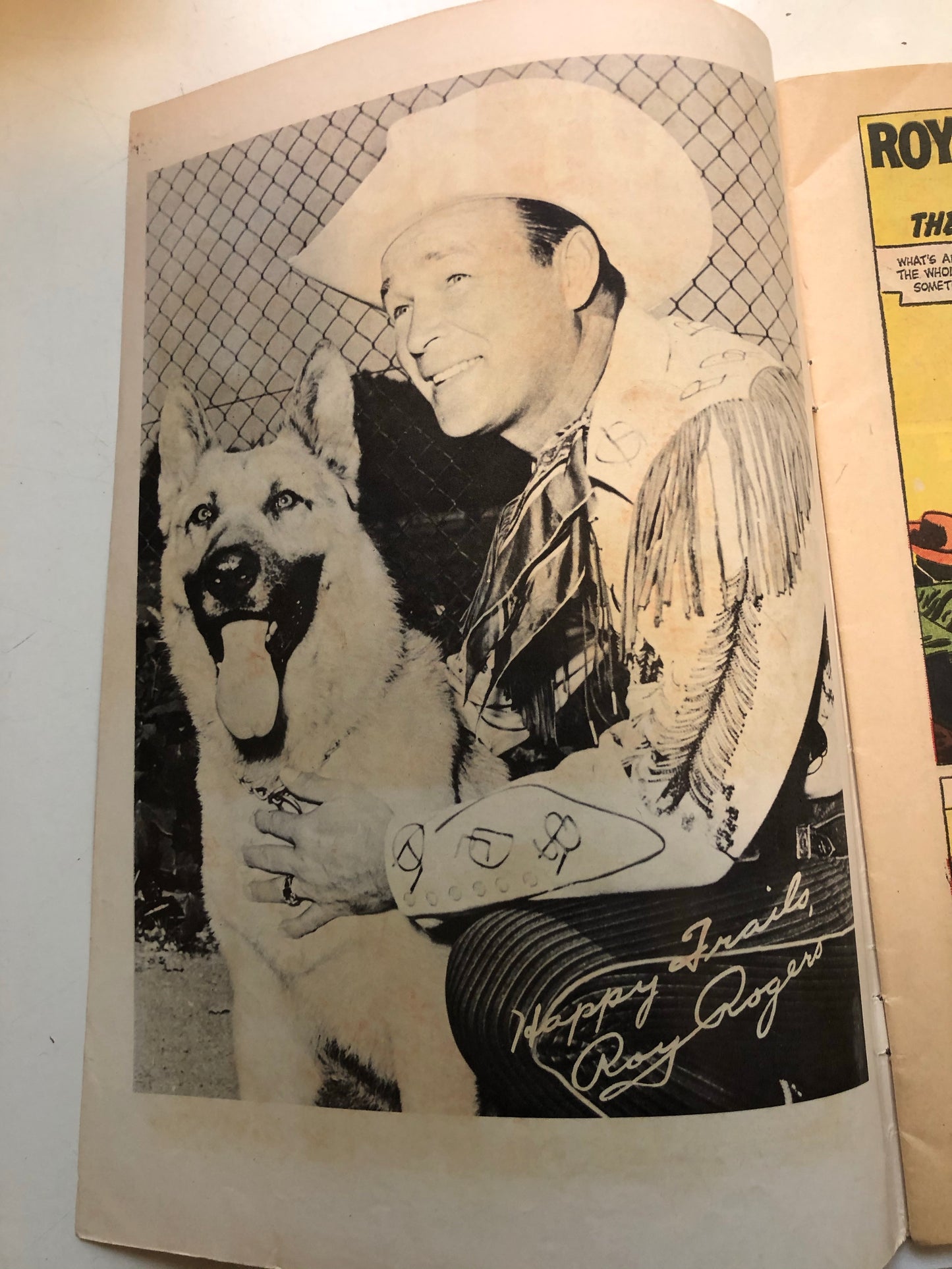 Roy Rogers and Trigger #1 rare comic book 1958