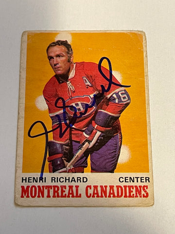 Canadiens Guy Lafleur Signed 1984 85 Topps #81 Card