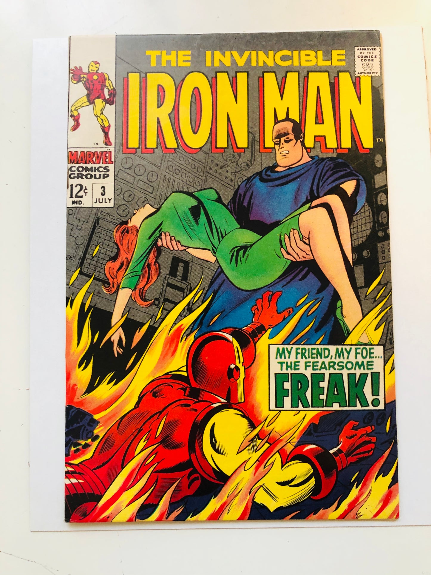 Iron Man #3 high grade comic book