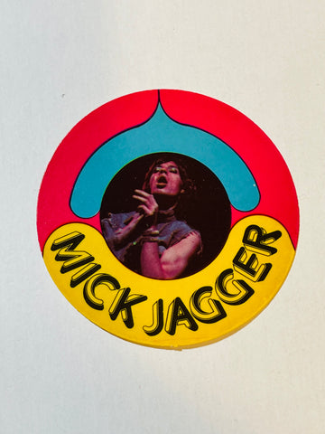 The Rolling Stones rare sticker photo disc 1970