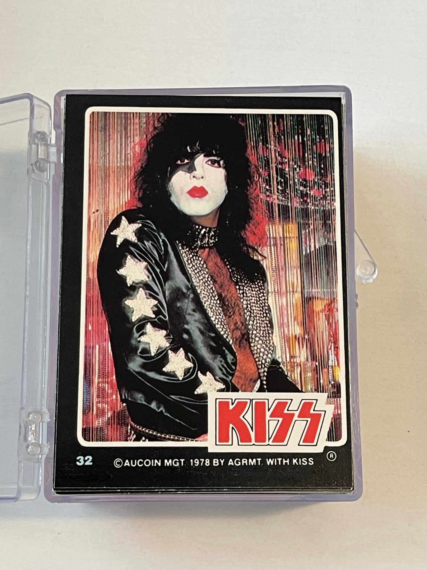 Rock Stars Donruss Kiss, Queen and the baby’s cards set 1978