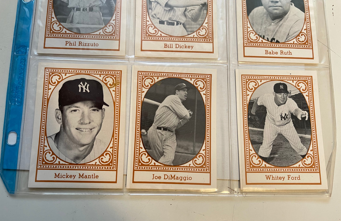 1980 New York Yankees all time greats card set