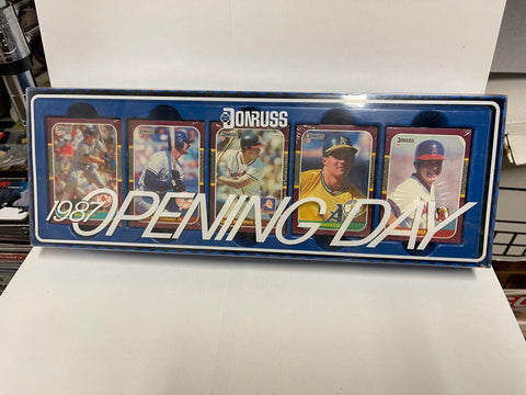 1987 Donruss baseball cards Opening Day factory cards set 1987