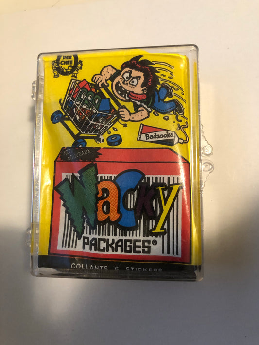 1992 opc Wacky Packages complete cards set with wrapper