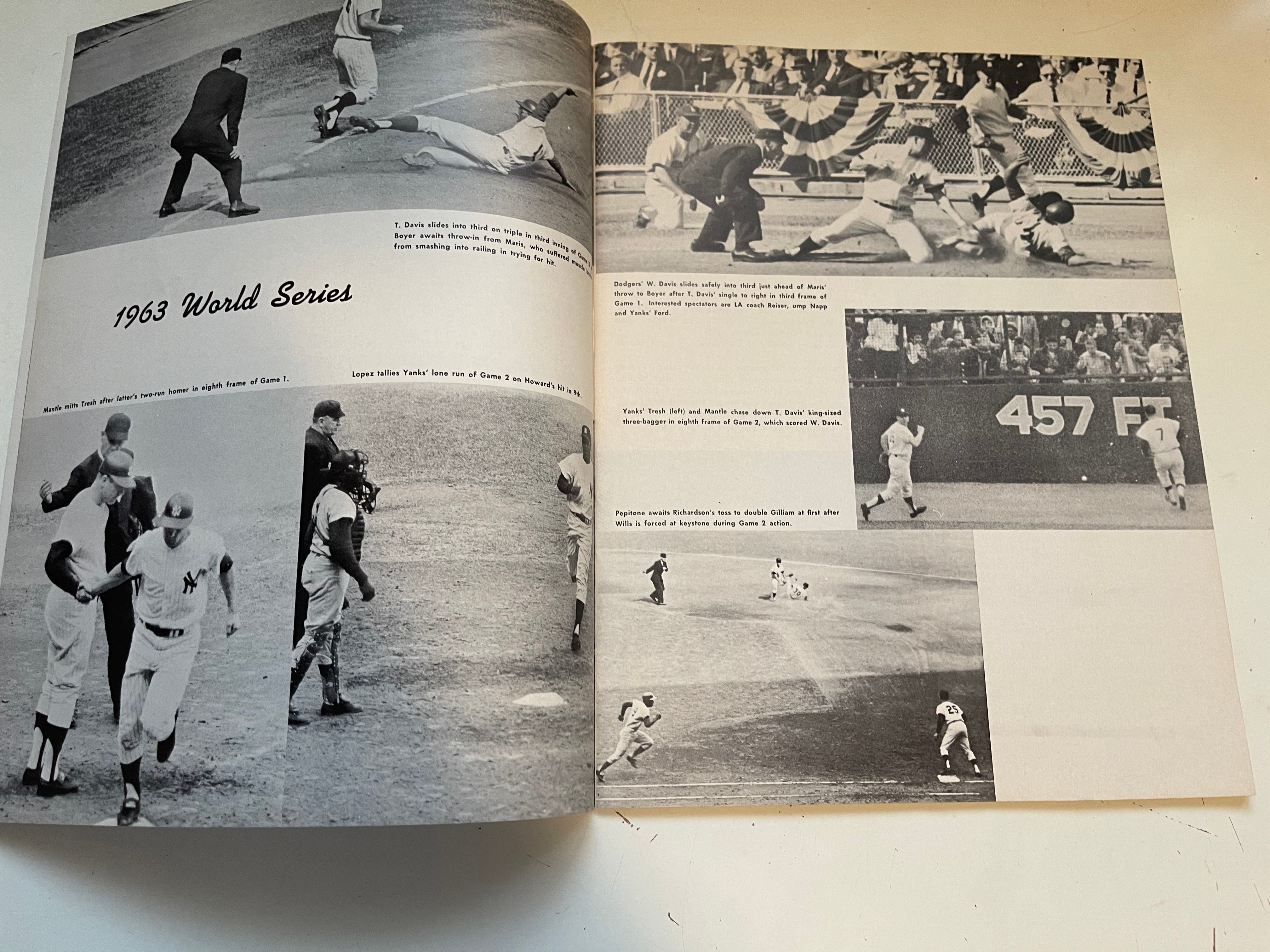 New York Yankees baseball yearbook 1964
