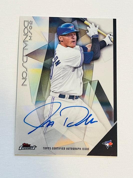 Toronto Blue jays Josh Donaldson Topps finest autograph insert baseball card