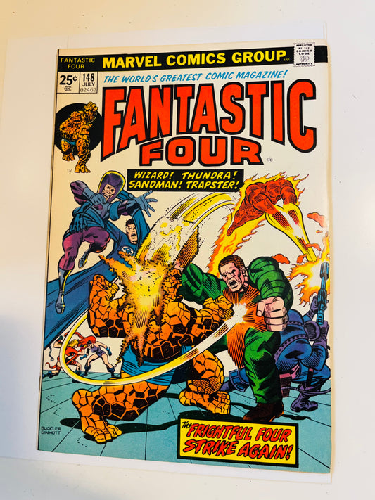 Fantastic Four #148 Vf condition comic book 1974