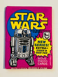 Star Wars series 3 rare cards sealed pack 1977