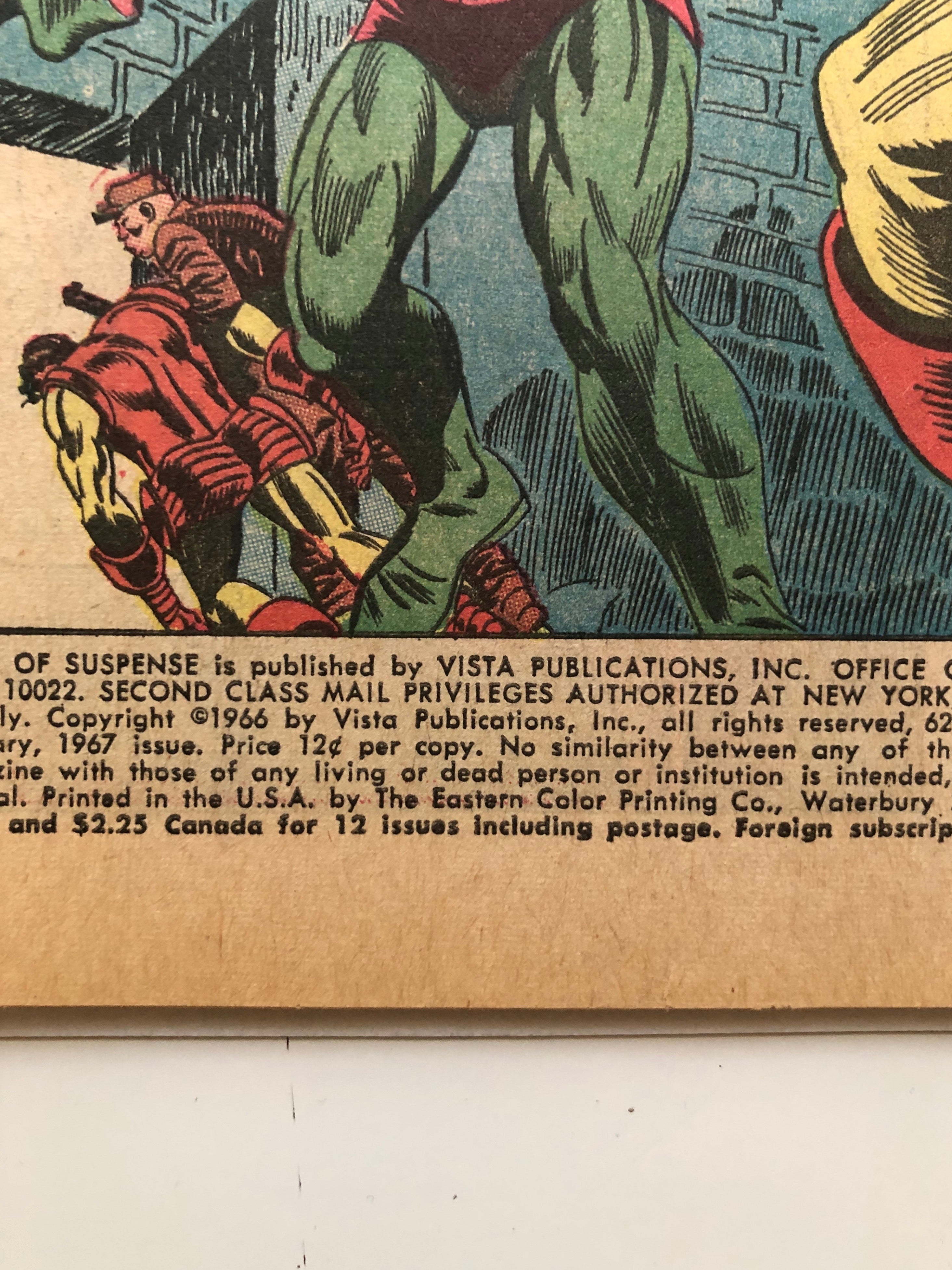 1966 Tales of Suspense Iron Man / Captain America comic