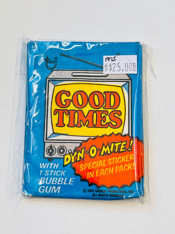 Goodtimes TV show cards sealed pack 1975