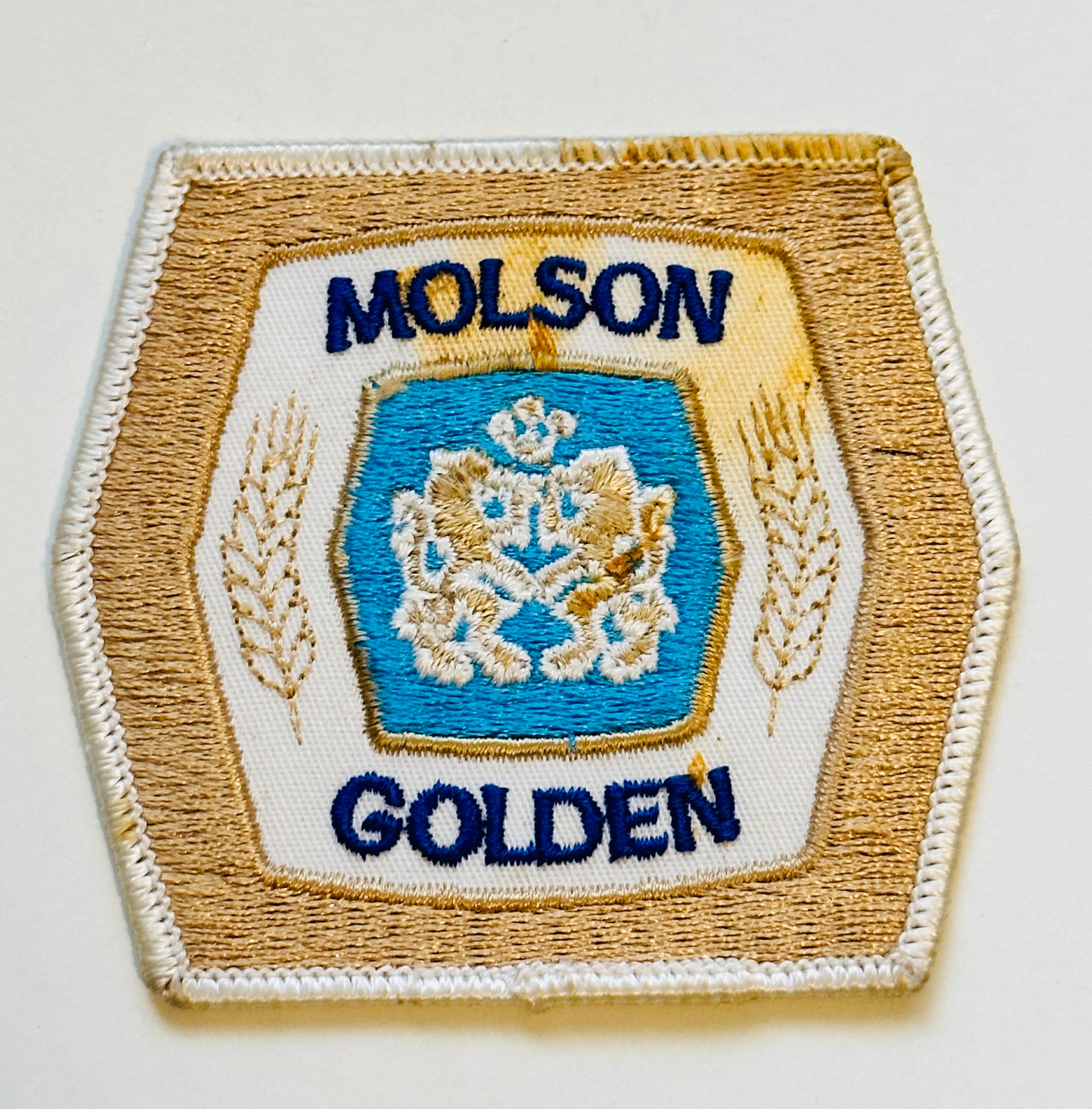 Molson Beer Vintage patch 1980s