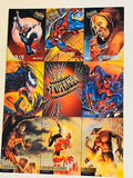 Fleer Ultra Spider-Man rare uncut cards sheet 1995