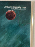 Larry Bird Legends Sports Magazine autograph cover with COA 1993