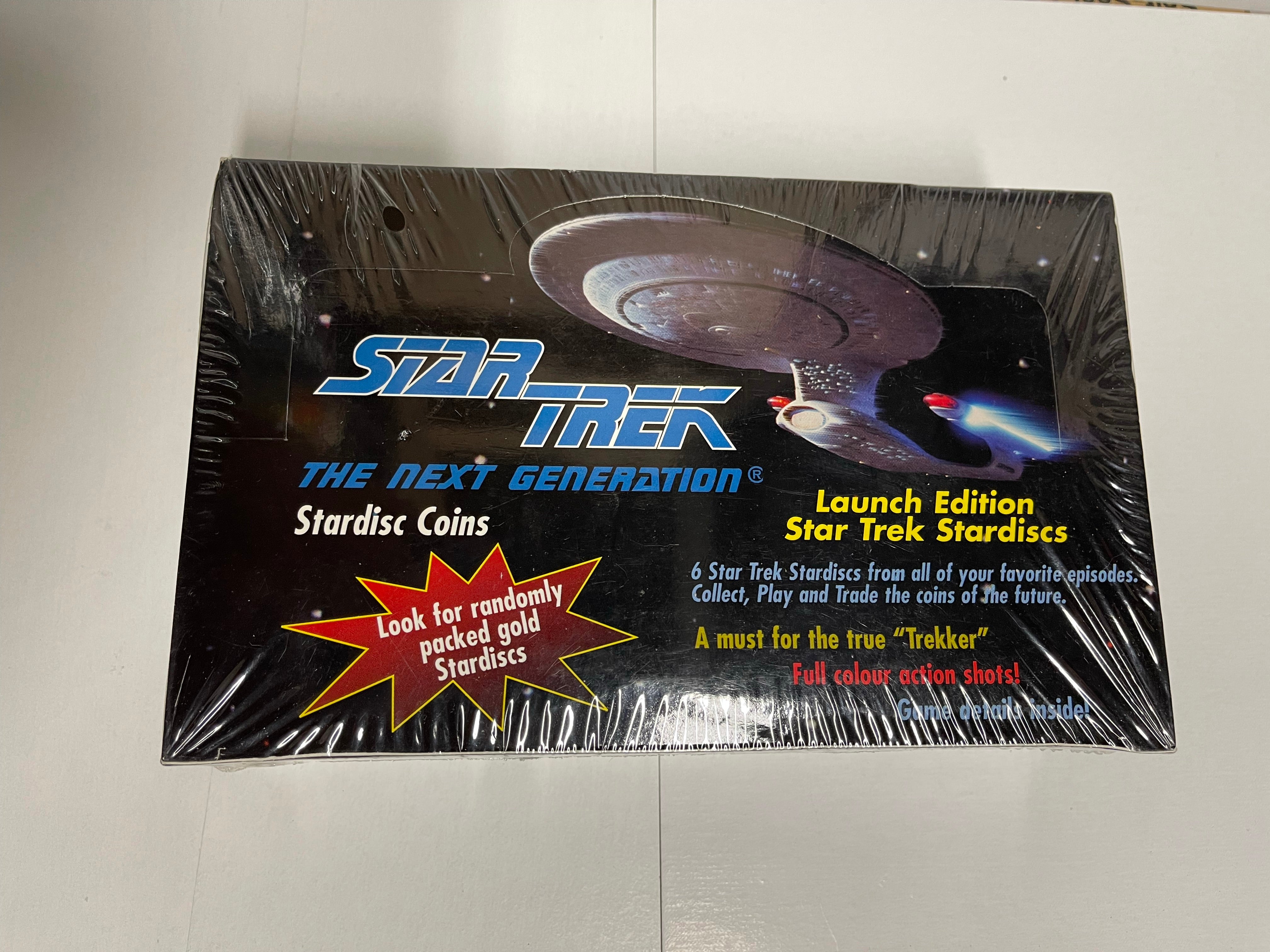 Star Trek Pogs factory sealed box 1994