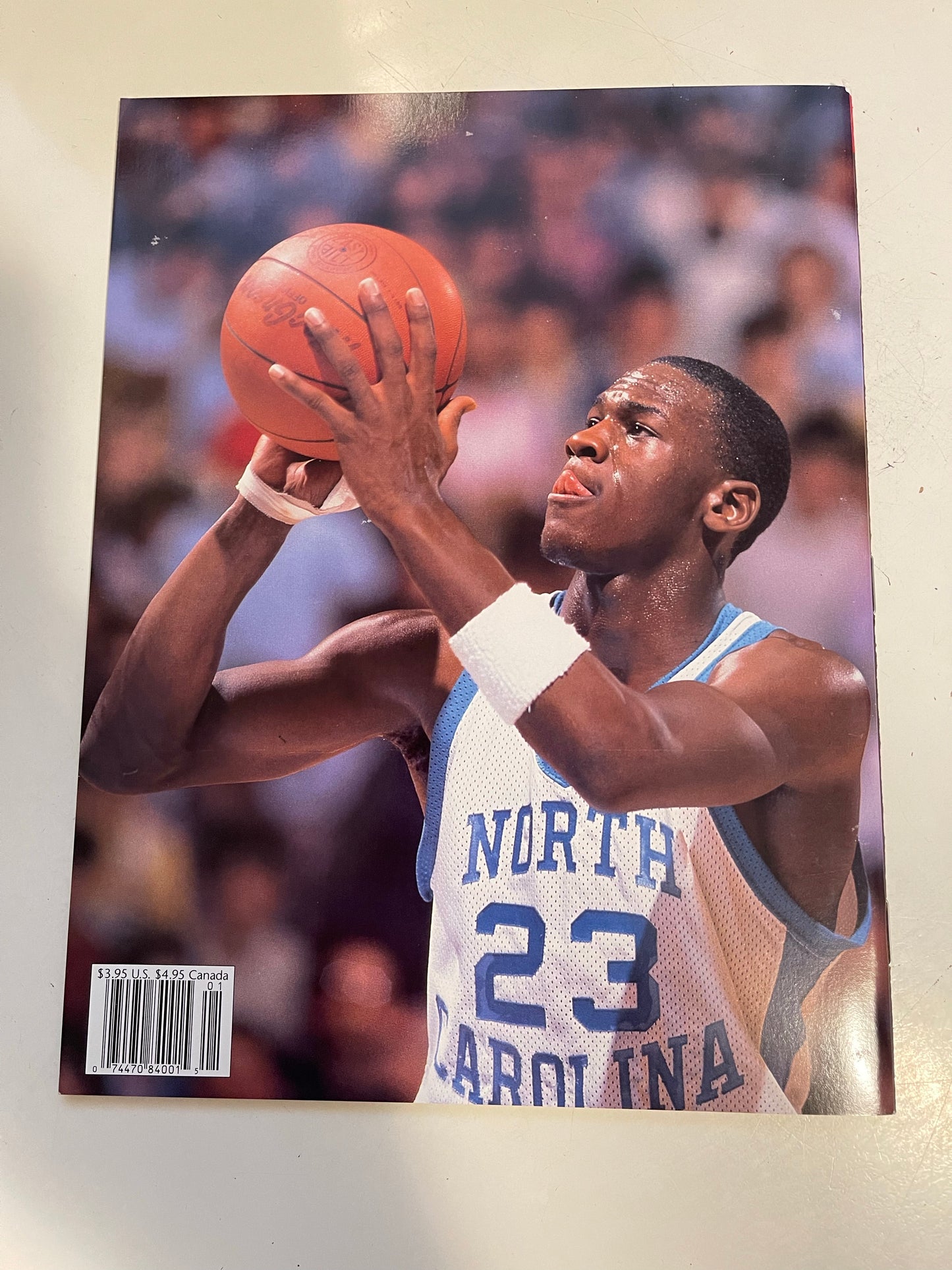 Michael Jordan Beckett tribute basketball magazine 1993