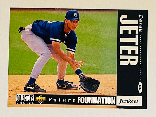 Derek Jeter Upper Deck collectors choice baseball rookie card