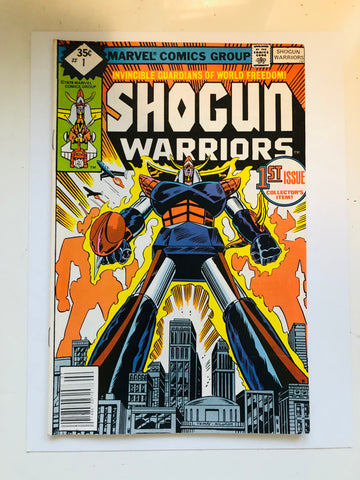 Shogun Warriors #1 high grade comic book 1978