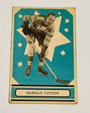 1933 opc Toronto Maple Leafs Harold Cotton hockey card