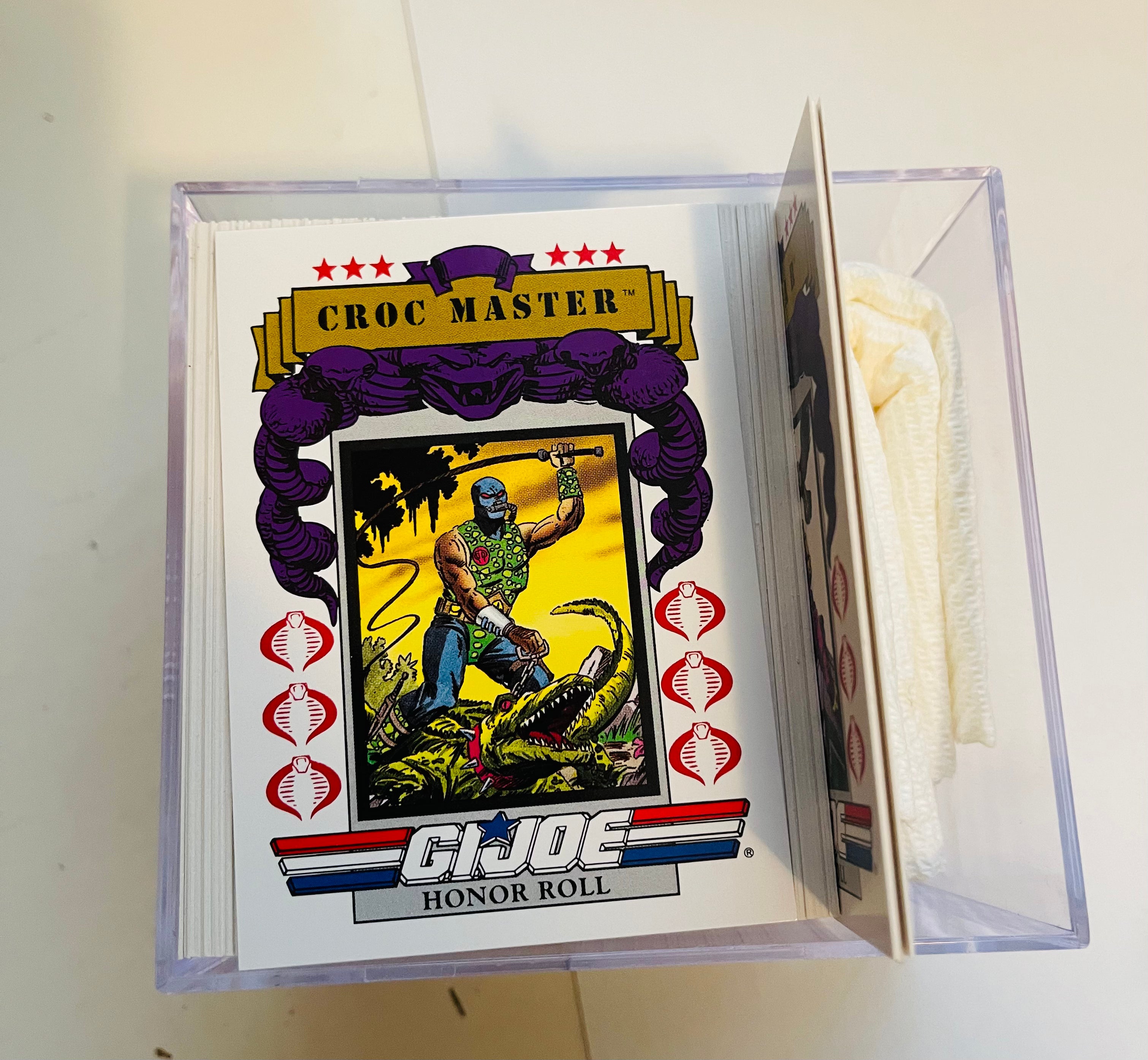 G.I. Joe complete cards set 1991