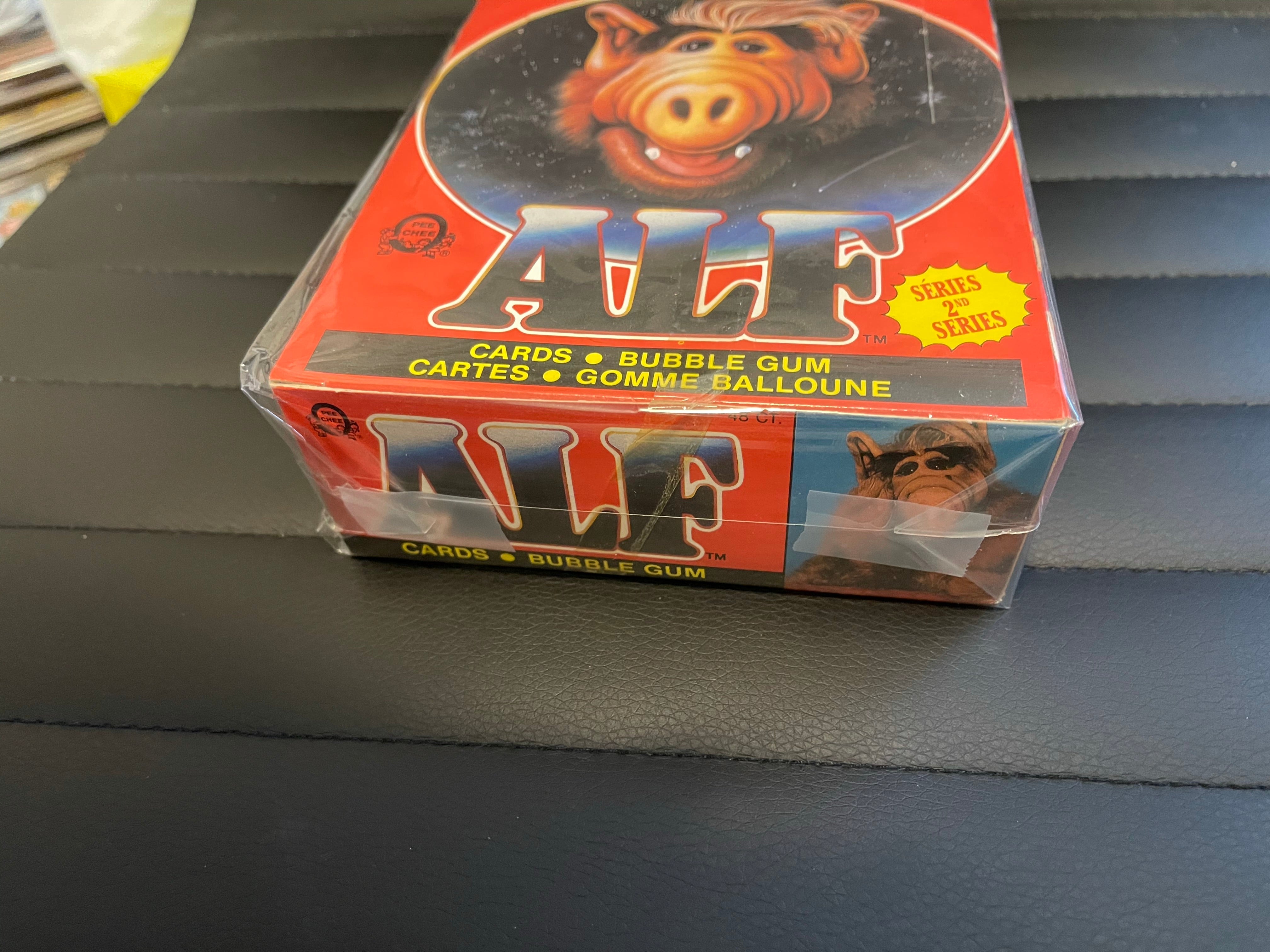 Alf TV show series 2 opc 48 sealed packs box 1987